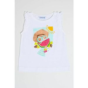 Tricou din amestec de bumbac cu imprimeu imagine