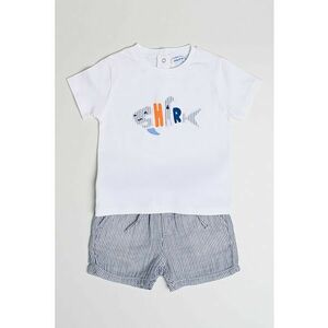 Set de tricou si pantaloni scurti chino imagine