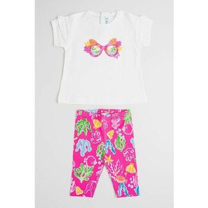 Set de tricou cu model si colanti imagine