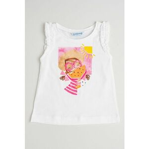 Tricou din amestec de bumbac cu imprimeu imagine