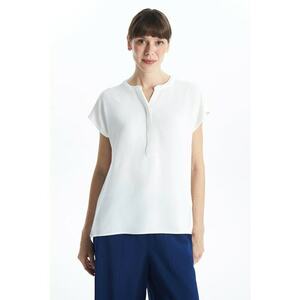 Bluza-tunica cu inchidere ascunsa imagine