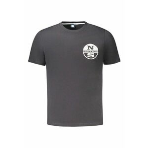 Tricou barbati - cu imprimeu cu logo - Regular fit imagine