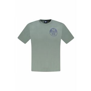 Tricou barbati - cu imprimeu cu logo - Regular fit imagine
