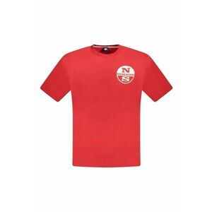 Tricou barbati - cu imprimeu cu logo - Regular fit imagine