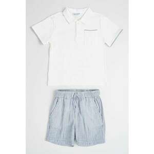 Set de tricou polo si pantaloni scurti imagine