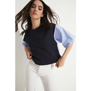 Bluza cu maneci contrastante imagine