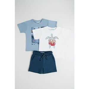 Set de tricouri cu imprimeu si pantaloni scurti - 3 Piese imagine