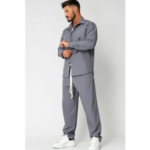 Set camasa si pantalon lung Grey 15431 imagine