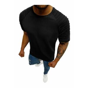 Tricou barbati cu maneca scurta - Flitter - neagra - imagine