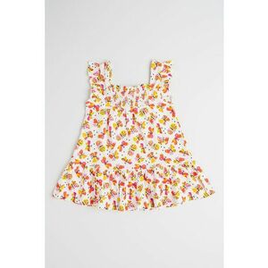 Rochie de bumbac cu imprimeu imagine