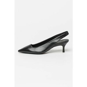 Pantofi din piele cu bareta slingback Code imagine