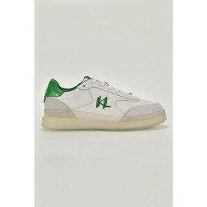Pantofi sport de piele cu detalii contrastante imagine