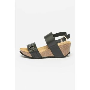 Sandale wedge de piele Diantha imagine