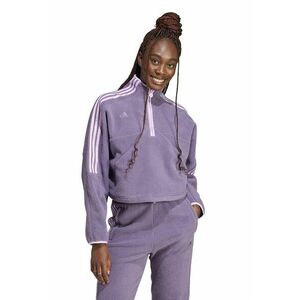 Bluza sport crop cu croiala lejera Tiro imagine