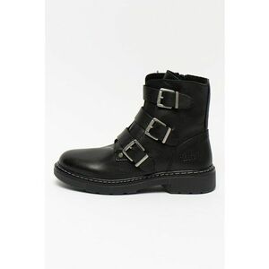 Ghete de piele cu catarame decorative imagine