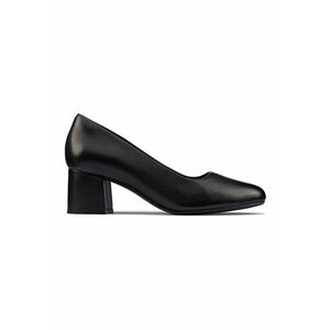 Pantofi de piele cu toc masiv Sheer imagine