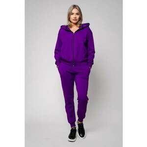 Set Hypera hanorac cu fermoar si pantalon Mauve Mov imagine