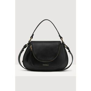 Geanta crossbody de piele cu clapa rotunjita Sole imagine