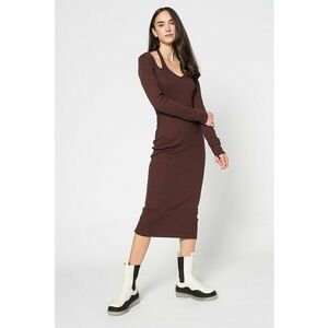 Rochie bodycon din jerseu cu decupaje imagine