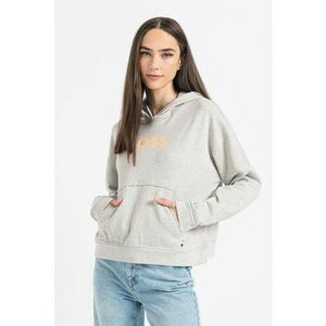 Hanorac relaxed fit cu imprimeu logo Eshina imagine