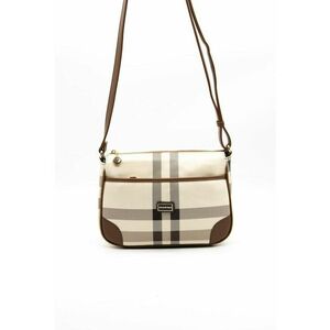 Geanta crossbody de piele ecologica - Alb imagine