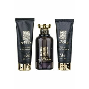 Set Cadou Vision Pour Homme Apa de Parfum 100ml + Gel De Dus 100ml + Lotiune de corp 100ml - imagine