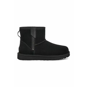 Ghete de dama casual - piele intoarsa - negru imagine