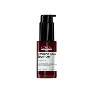 Serum pentru par vopsit L’Oreal Professionnel Serie Expert Vitamino Color Spectrum Glass Shine - par stralucitor efect de oglinda - cu 5% Apha-silane - hidratare - rezistenta 10 spalari - protectie UV & termica 230°C - anti-frizz - fara sulfati imagine
