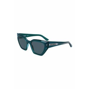 Ochelari de soare cat-eye cu logo - Albastru petrol - imagine