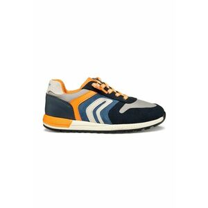 Pantofi sport cu sireturi si insertii de piele intoarsa imagine