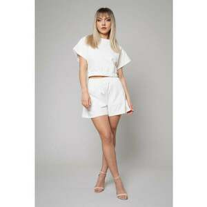 Set Amara Tricou Oversized si pantalon scurt Off White 11242 imagine