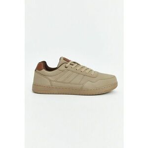Pantofi sport din piele ecologica cu model uni imagine