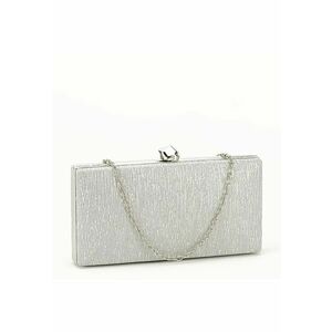 Geanta clutch cu sclipici BYH809 -06 Argintiu Argintiu imagine
