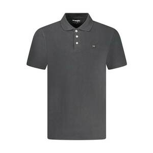 Tricou polo barbati - cu mini logo brodat - Regular fit - Negru imagine