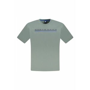 Tricou barbati - logo - Regular fit - Verde inchis imagine