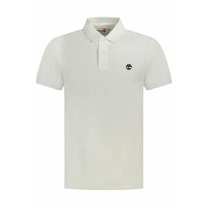 Tricou polo Millers River Pique barbati - cu logo brodat - Regular fit - Alb imagine
