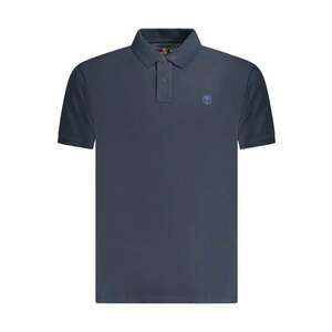 Tricou polo barbati - cu mini logo brodat - Regular fit - Bleumarin imagine