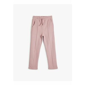 Pantaloni de trening cu snur de ajustare in talie imagine