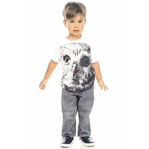 Tricou cu decolteu la baza gatului si model foto imagine