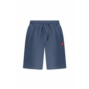 Pantaloni scurti barbati cu buzunare - logo brodat - U.S Grand POLO - Verde imagine