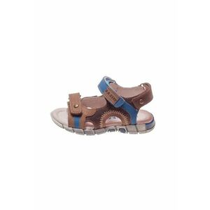 Sandale pentru Baieti - cu Scai - Flexibile - Maro cu Albastru - A039-16A - Maro imagine