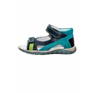 Sandale pentru Copii - din Piele - Inchidere Velcro - Albastre - K330-4008B - Albastru imagine