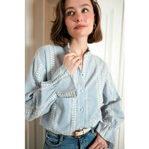 Camasa dama albastra casual 4857T M8 16584 imagine