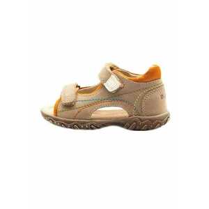 Sandale cu Scai Baieti - Inchise la Spate - din Piele - Maro - AC625-28E - Maro imagine