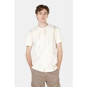 Tricou din bumbac cu model tie-dye imagine