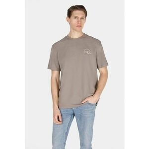 Tricou regular fit cu imprimeu pe piept imagine