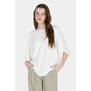 Bluza cu decupaj in V pe partea din spate imagine