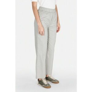 Pantaloni cu croiala ampla si talie elastica imagine