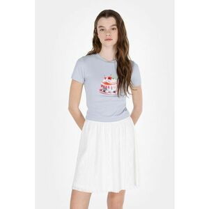 Tricou cu imprimeu grafic si imprimeu imagine