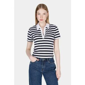 Tricou polo cu model in dungi imagine